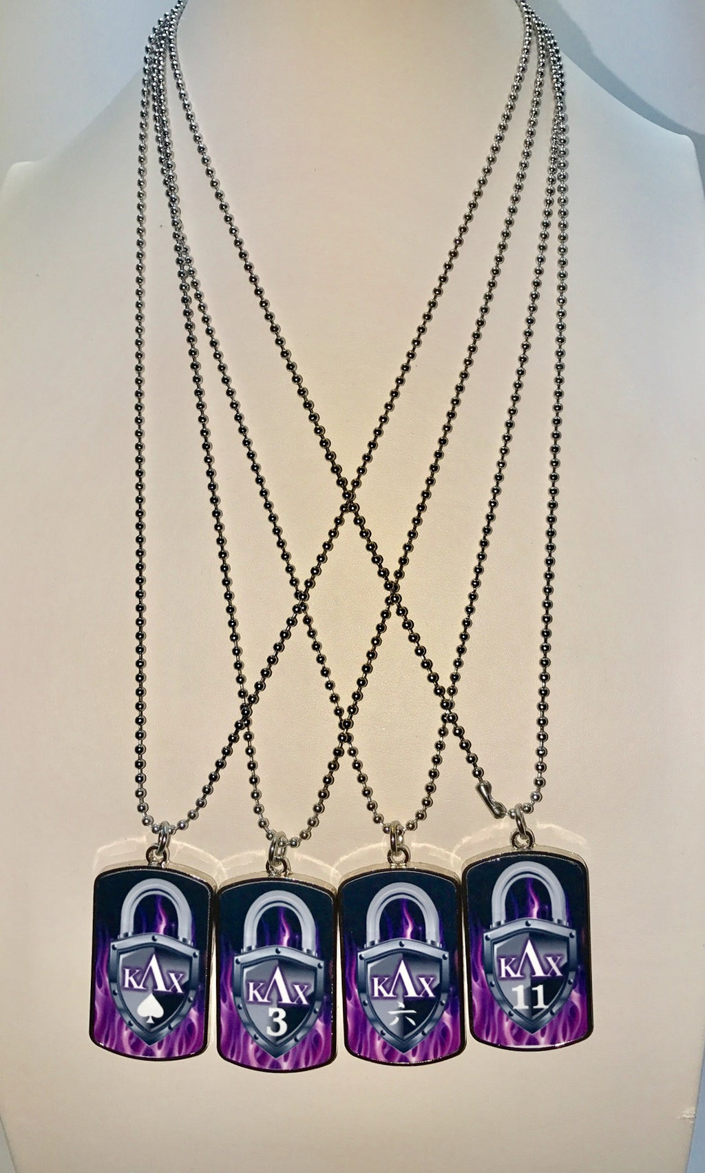Inferno Style Dog Tags