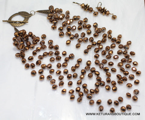 Love Floats/ Bronzy Crystals