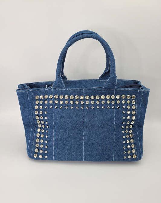 Denim Bling Purse